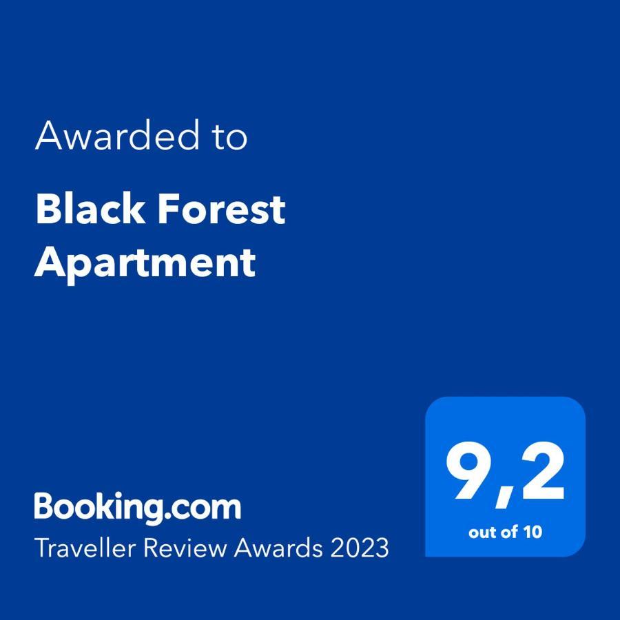 Black Forest Apartment บัดแฮร์เรนอัลบ์ ภายนอก รูปภาพ